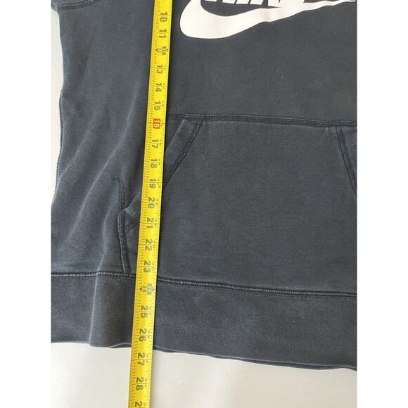 Nike 90s Y2K Red Tag XCI Hoodie L Swoosh Gorpcore Hip Hop Skate Pullover Pockets - Picture 12 of 14